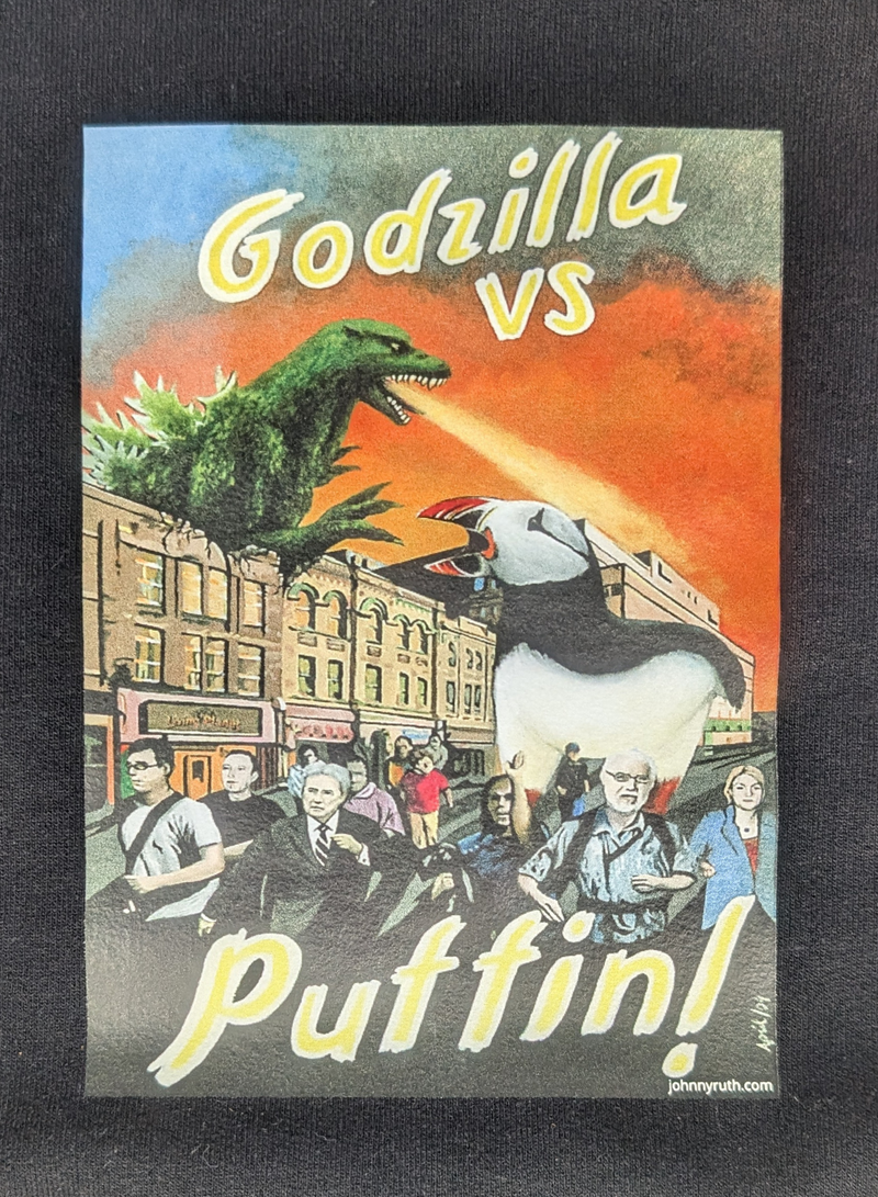 Godzilla VS Puffin Sweatshirt