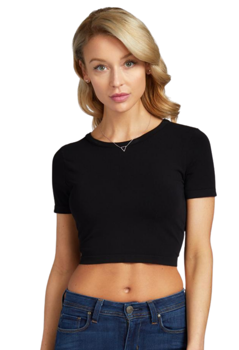 Bamboo S/S Crop Top